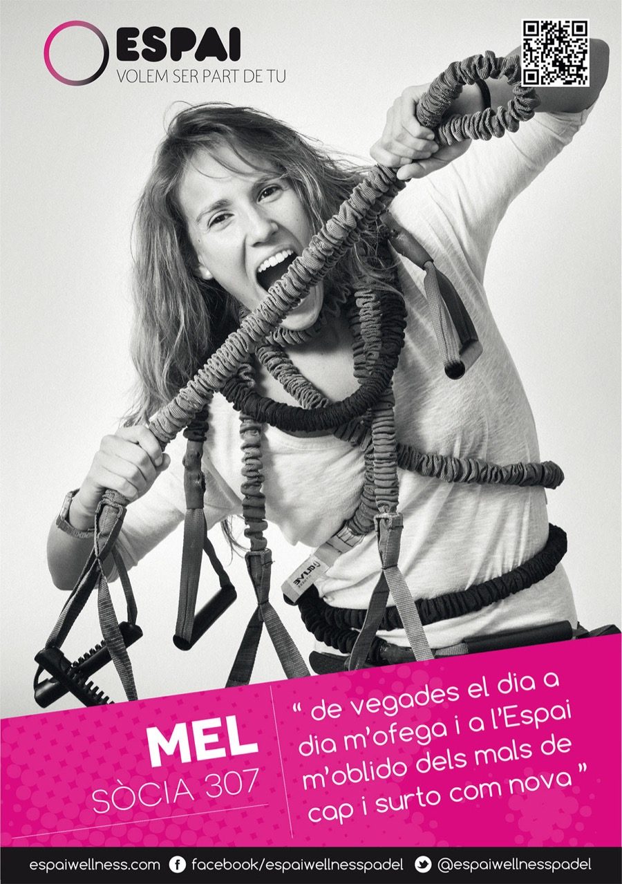 Mupi Espaiwellness · Mel, sòcia 307
